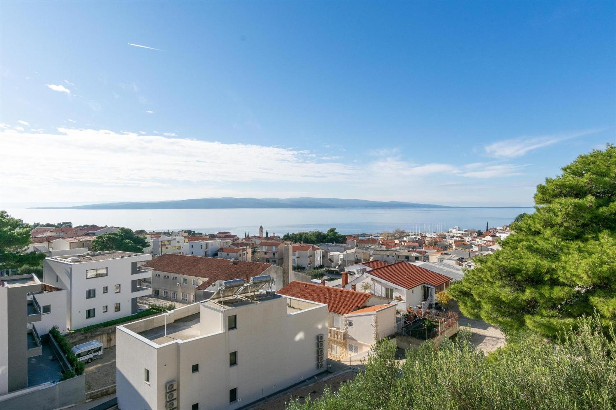 Apartments Marijo Baška Voda Buitenkant foto